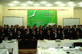 2009年2月25日(水）～26日（木）、キルギスのビシケク市において、日本キルギス・ビジネスフォーラムが開催されました。日本・キルギスより関係者150名が参加し、キルギスで開催された両国間のビジネス会議としては過去最大のものとなりました。